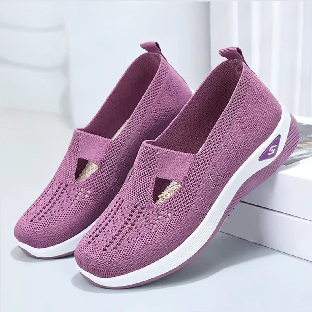 Alivra Orthopedic Knit Comfort Loafers