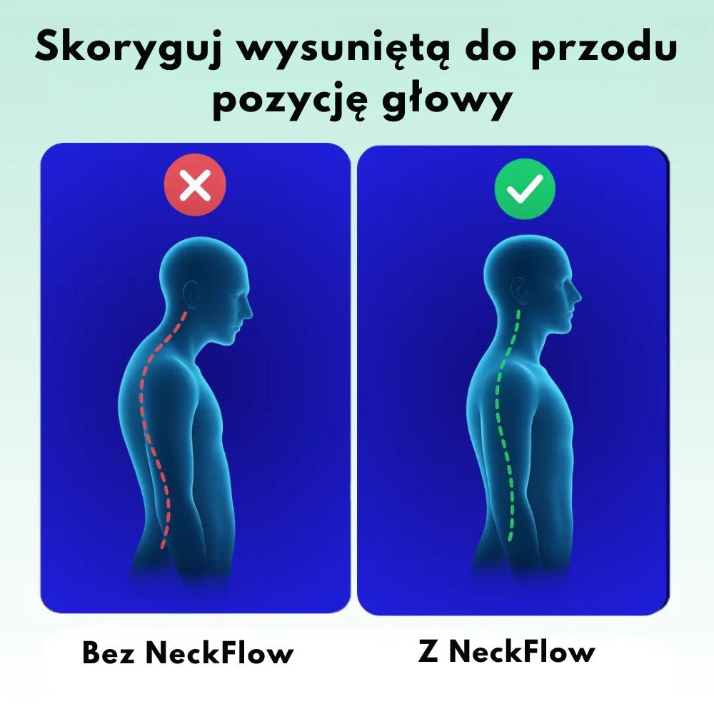NeckFlow Masażer szyi 3 w 1 