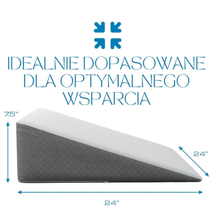 SpineEase™ Poduszka klinowa łagodząca refluks żołądkowy i ból