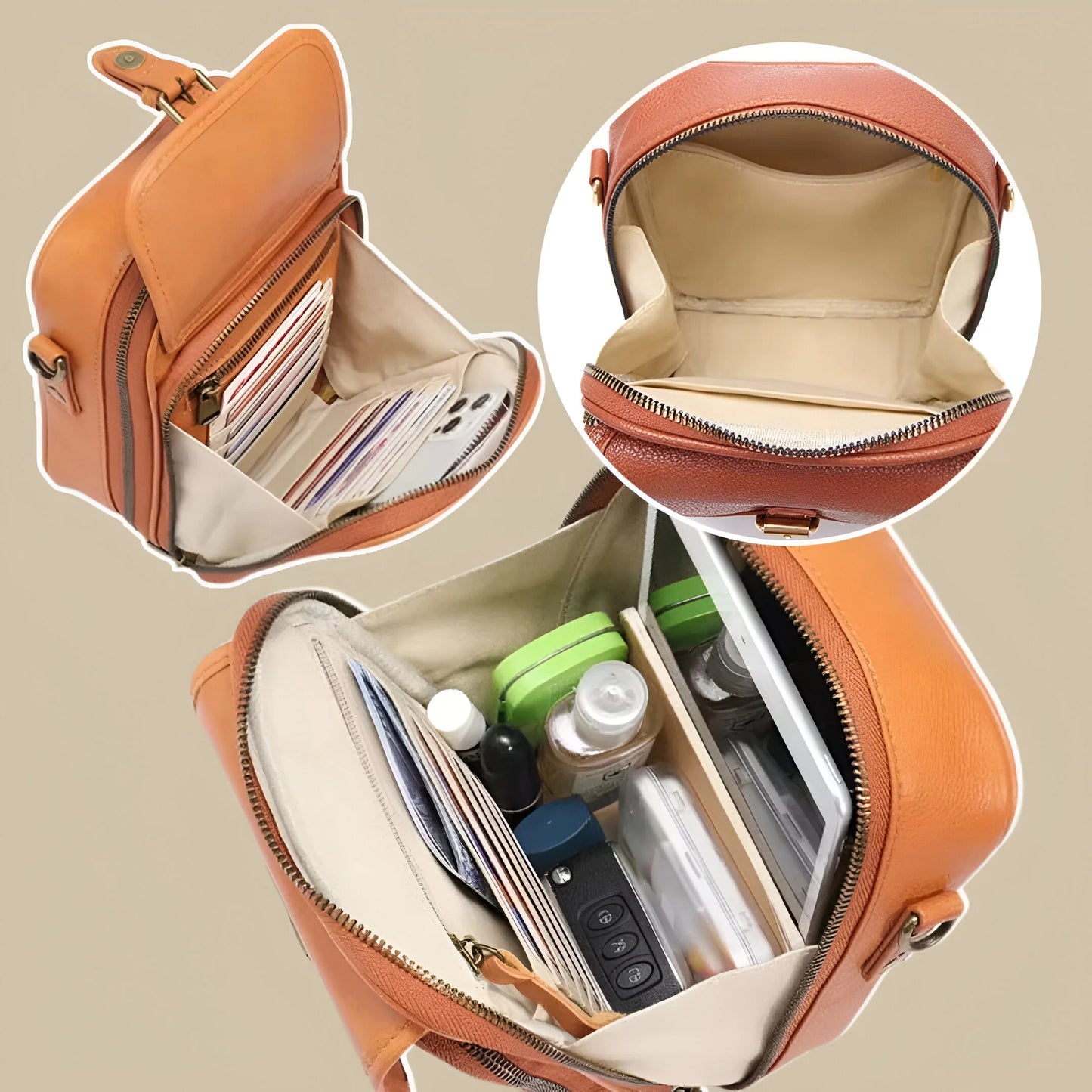 Victor – Heritage Leather Crossbody Wallet Bag