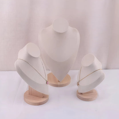 Celestine – Velvet Necklace Display Stand Set