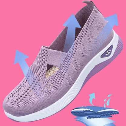 Alivra Orthopedic Knit Comfort Loafers