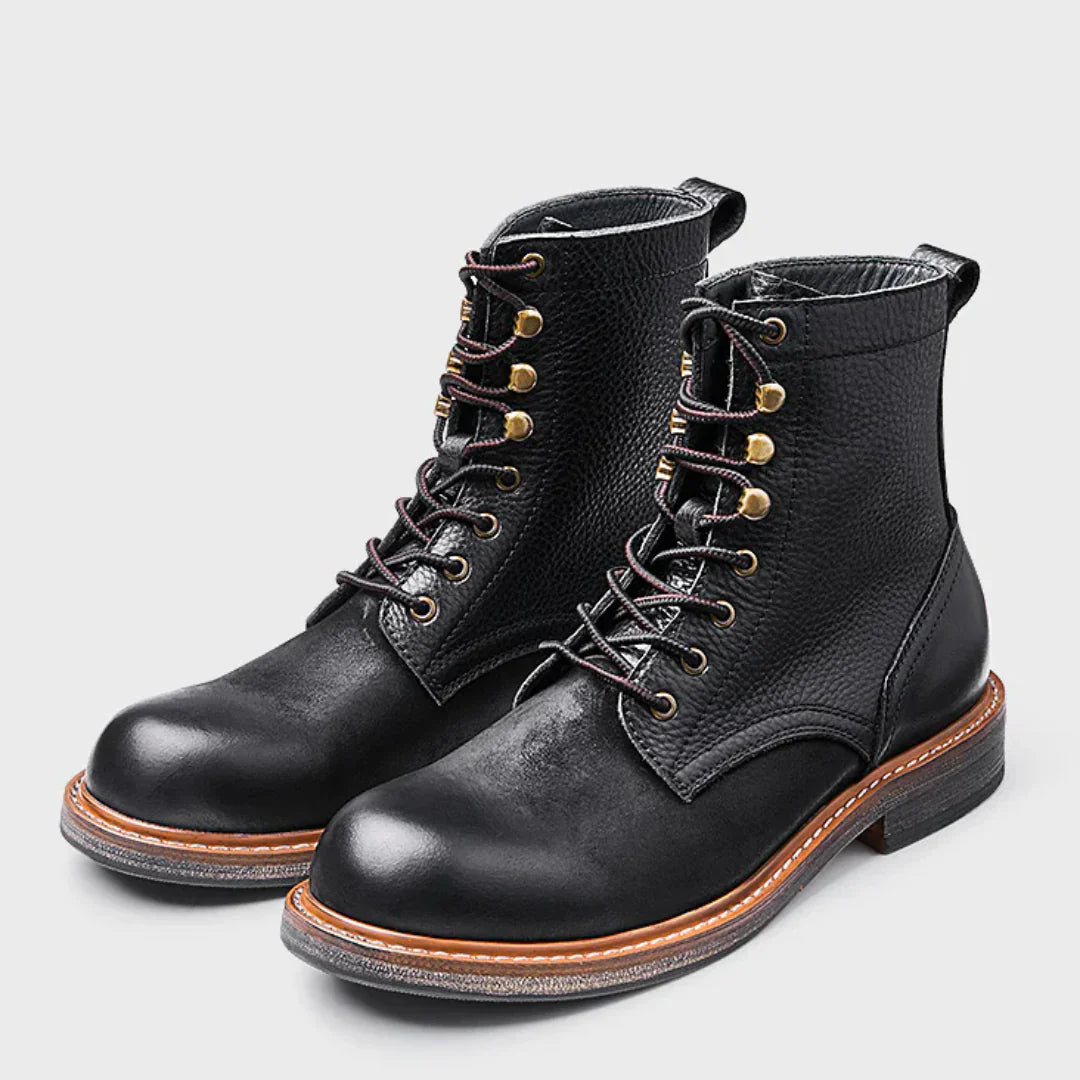 Bjorn – Vintage skórzane buty męskie