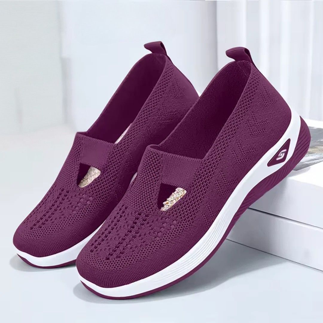 Alivra Orthopedic Knit Comfort Loafers