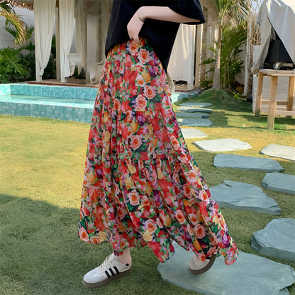 Manon -  Floral Bohemian Skirt (Limited Edition)