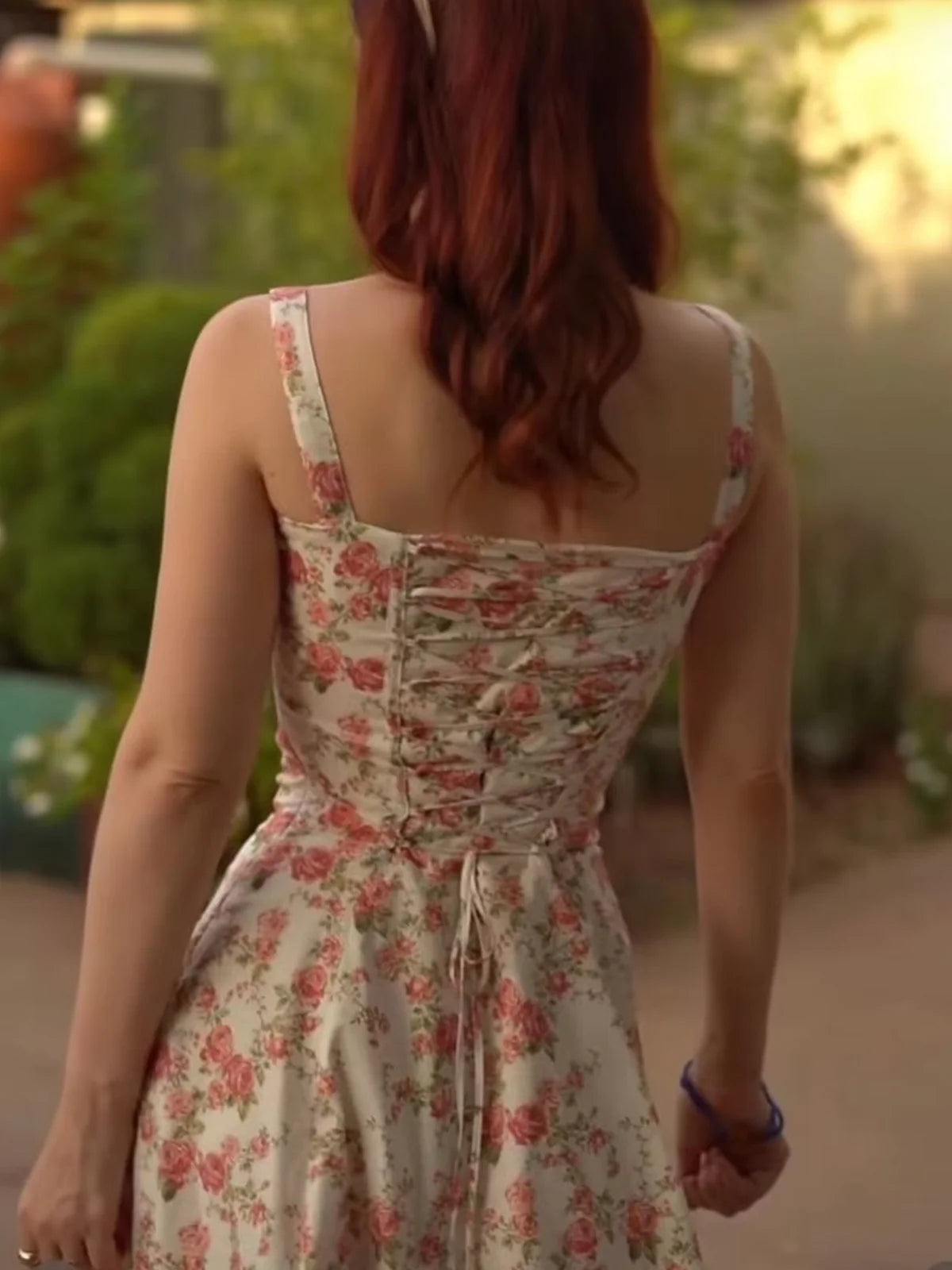 Anastasia - Rosebud Floral Bohemian Sundress