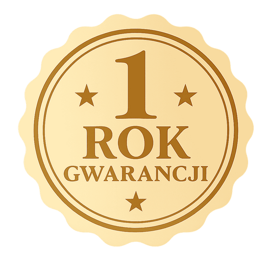 1 rok gwarancji