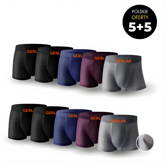 Gerlak™ Bokserki z miękkiej włókniny bambusowej 