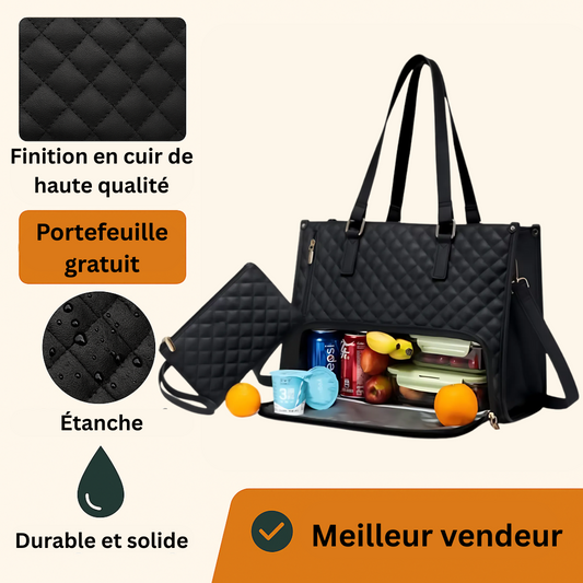2-in-1 Tote Bag with FREE WALLET