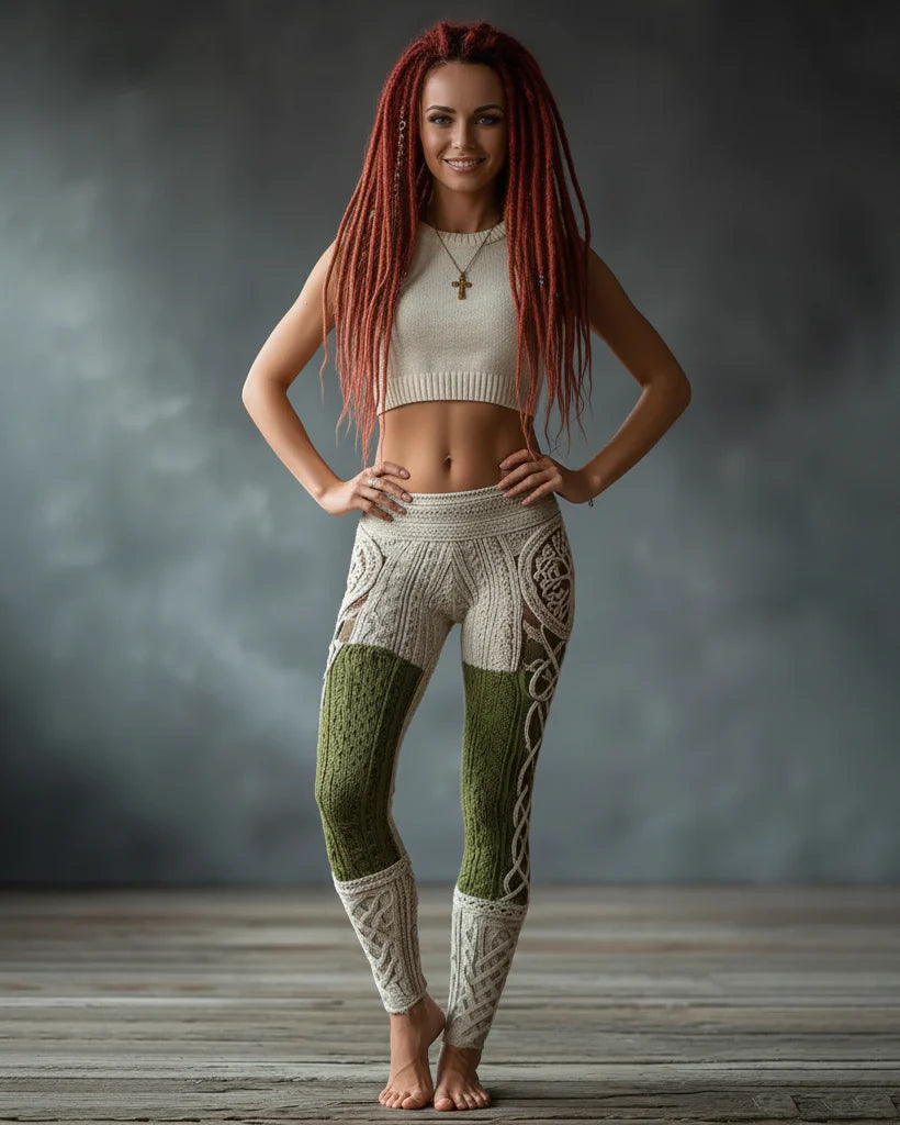 Legginsy Premium Celtyckie Drzewo Życia