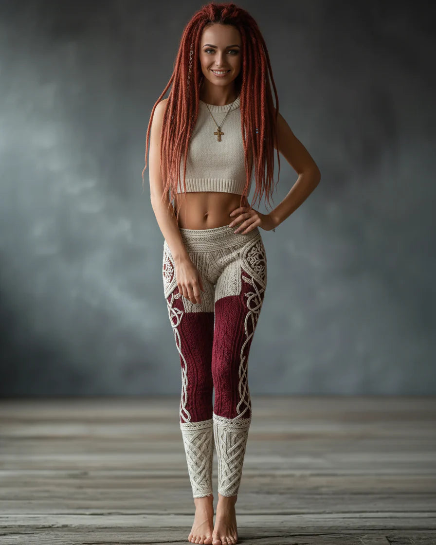 Legginsy Premium Celtyckie Drzewo Życia