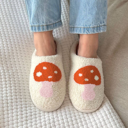 Amelisse – Heart Plush Slippers for Cozy Comfort