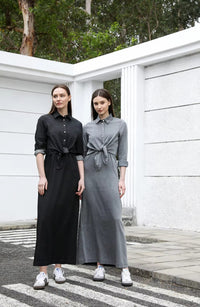 Czarny denim