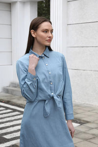 Niebieski denim
