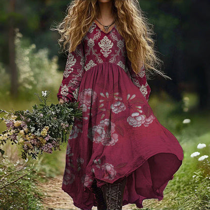 Solène – Bohemian Maxi Dress